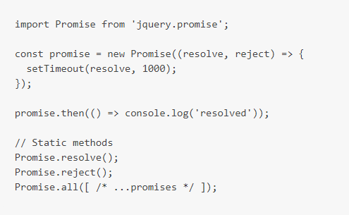 jquery.promise