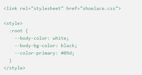 shoelace-css