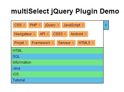 jquery select option selected item