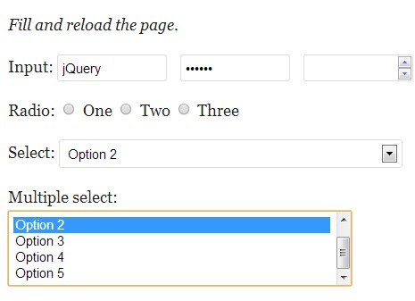 jQuery Plugin to Save Form Data In Web Storage - DataSaver | Free ...