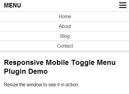 http://www.jqueryscript.net/menu/Simple-Clean-Responsive-Mobile-Toggle-Menu-Plugin-For-jQuery.html