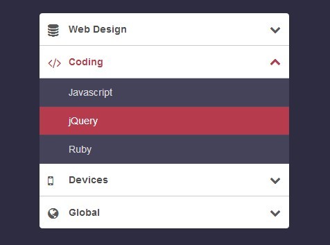 http://www.jqueryscript.net/menu/Super-Smooth-Accordion-Dropdown-Menu-with-jQuery-CSS3.html