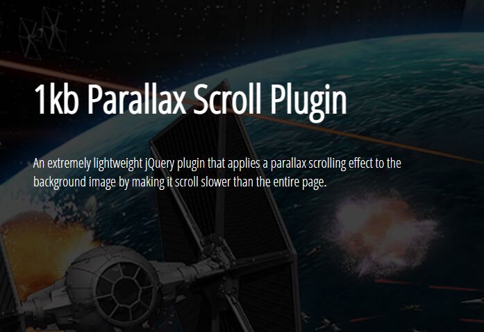 1kb Parallax Scroll jQuery Plugin - parallax.js
