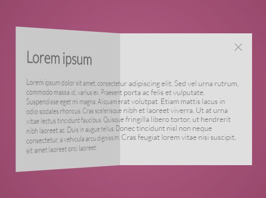 3D Book Flipping Modal Popup With jQuery And CSS3 | Free jQuery Plugins
