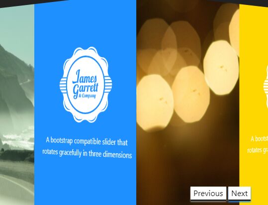 Simple 3D Rotating Slider With jQuery And CSS3 Transforms