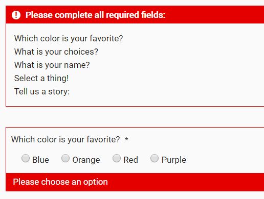 Accessible Form Validation Plugin For jQuery - Aria Form Validation