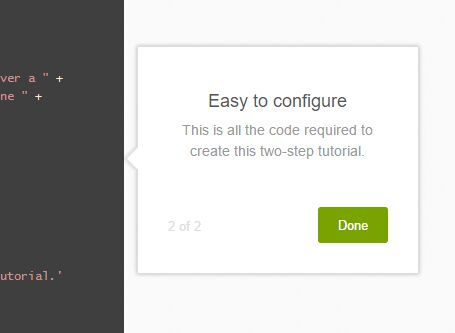 Animated Step-by-step Tooltip Site Tour With jQuery - Chariot