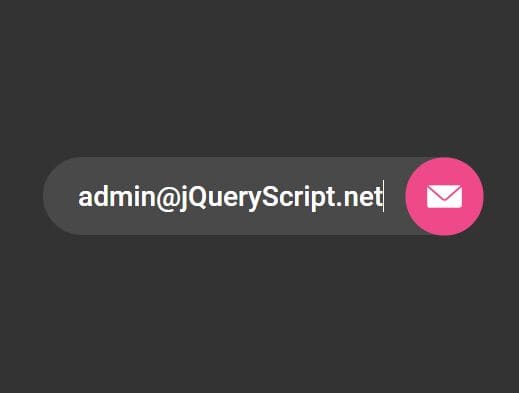 Creative Animated Subscription Form In jQuery - Subscription Animation