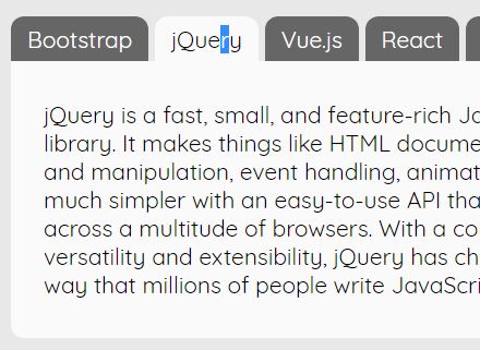 Handy Animated jQuery Tabs Plugin  | Free jQuery Plugins