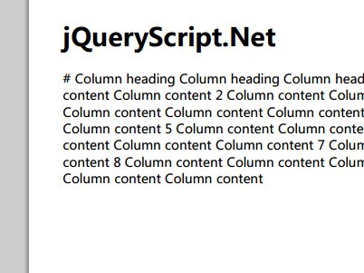Any Html Elements Printing Plugin For jQuery - printMe