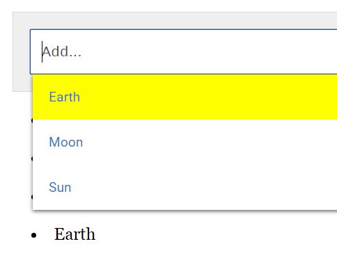 Autocomplete Dropdown List Plugin For jQuery - Void Autocomplete