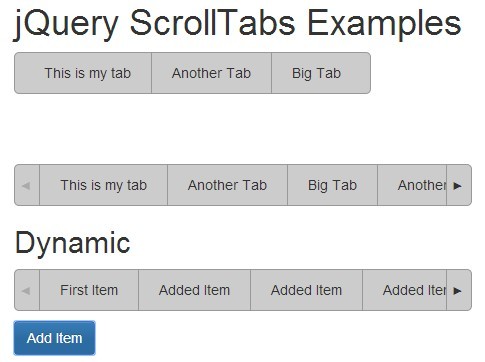 Awesome Scrolling For Wide Tab-Interface Applications - ScrollTabs