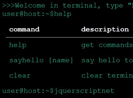 Basic Bash Terminal Plugin For jQuery - Web Terminal