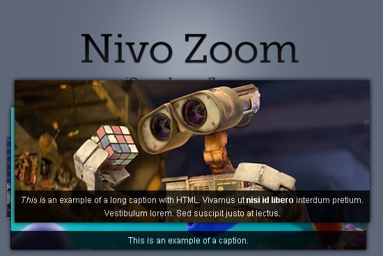 Beautiful jQuery Image Zoom Plugin - Nivo Zoom