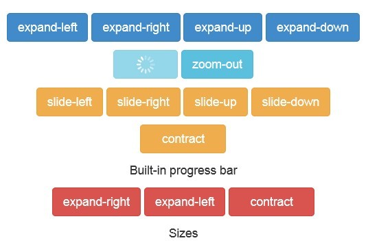 Buttons with Built-in Loading Indicators For Bootstrap 3 - Ladda Bootstrap