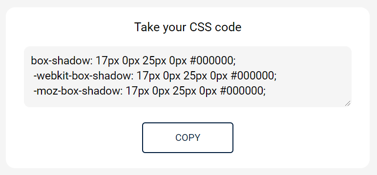 CSS Box Shadow Generator In jQuery | Free jQuery Plugins