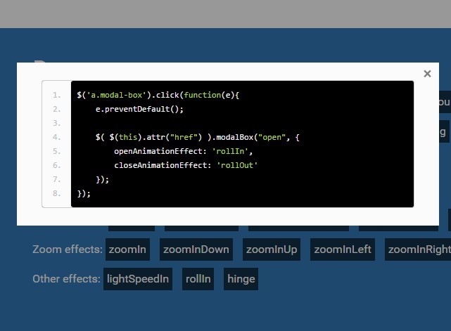 CSS3 Animated Modal Plugin with jQuery And CSS3 - modalBox | Free jQuery  Plugins
