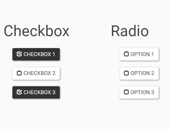 Convert Checkbox/Radio Inputs Into Toggle Buttons - Checkbox2Button
