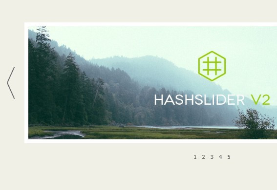 Clean jQuery Slider Plugin With Hash Tag Support - Hashslider