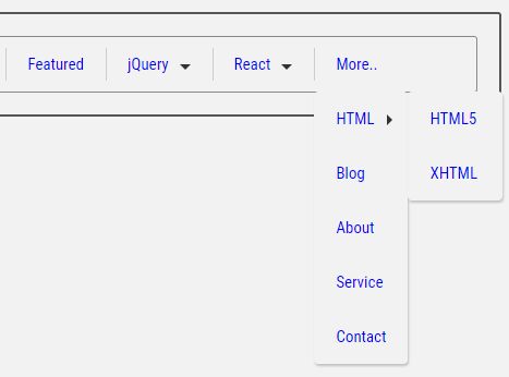 Collapse Overflowing Menu Items Into A Dropdown - jQuery MoreMenu