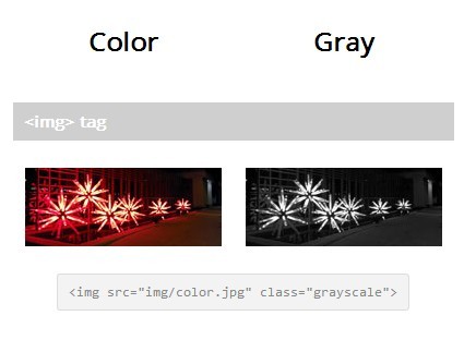 Convert Colored Images Into Grey Images with jQuery Gray Plugin - Gray