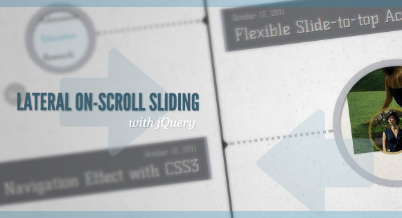 Cool Slide-In On Scroll Effect with jQuery