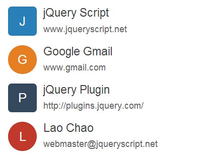 Create Gmail Like Text Avatars with jQuery and SVG - initial.js