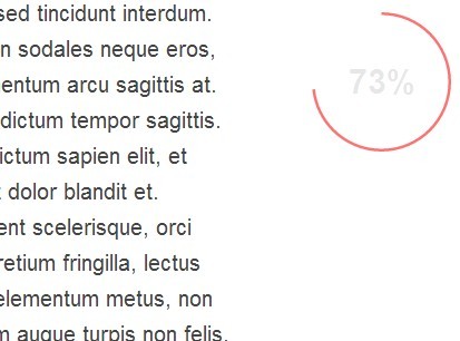 Creating A Circular Reading Progress Indicator with jQuery and SVG