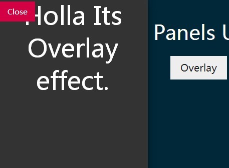 Creating Off-canvas Push/Reveal/Overlay Menus with jQuery - jQPanels