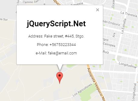 Embed Customizable Google Maps Into Webpage - jQuery Gmaps