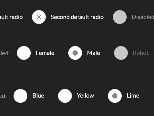 Customizable Radio Button Plugin With jQuery - simple-button-radios