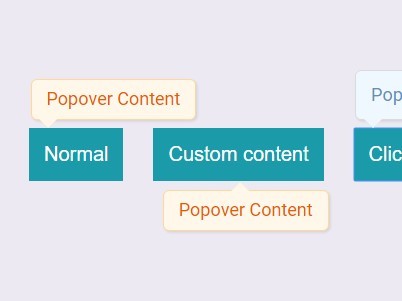 Customizable Tooltip-like jQuery Popover Plugin - alertTs