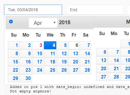 Date Range Picker jQuery UI - Free Download Convenient Date Range Picker For jQuery UI - date-ranges-selector