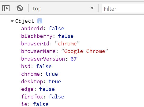 Detect Browser, Device and OS With jQuery - js.device.detector