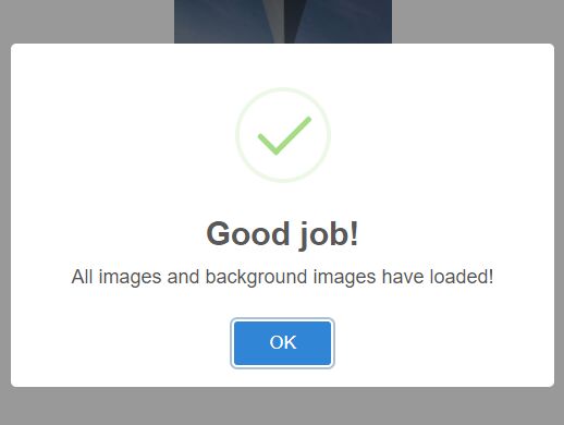 Detect If Images Have Been Completely Loaded - jQuery imageReady