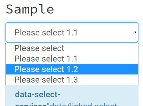 Dynamic Dependent Dropdown List Plugin With jQuery - linkedSelect