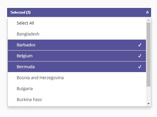 Dynamically Populating Multi-Select Menus Based on the Value in