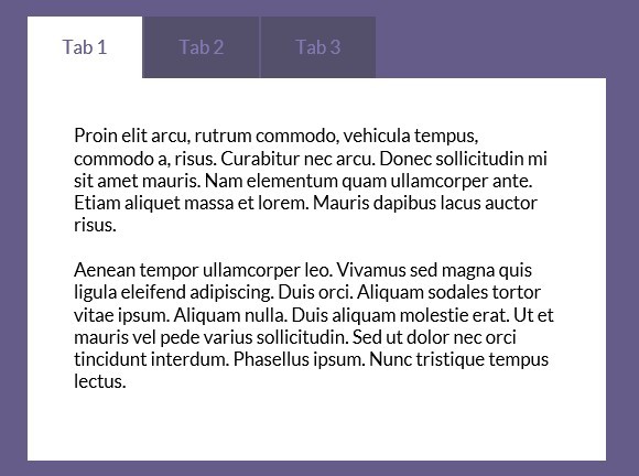 Easy & Animated jQuery Tabbed Content Plugin - Tabulous