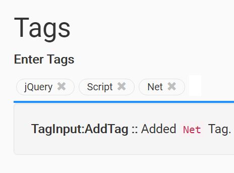 Easy & Configurable jQuery Tagging System Plugin - TagInput.js