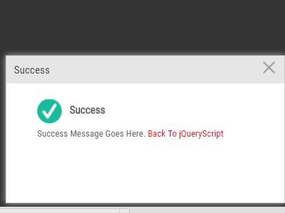 Easy Corner Notification Box Plugin With jQuery - Tips