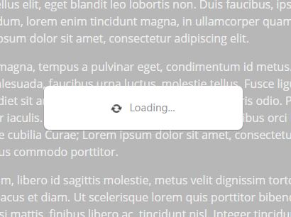 Easy Customizable Loading Mask Plugin With jQuery - mloading