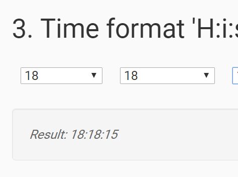 Easy Date & Time Dropdown Selector Plugin - dateTimeSelector