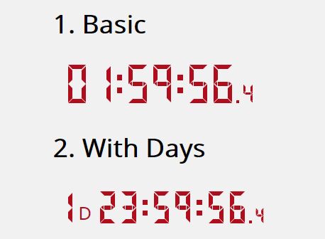 Easy Digital Countdown Clock Plugin With jQuery - countdown-js
