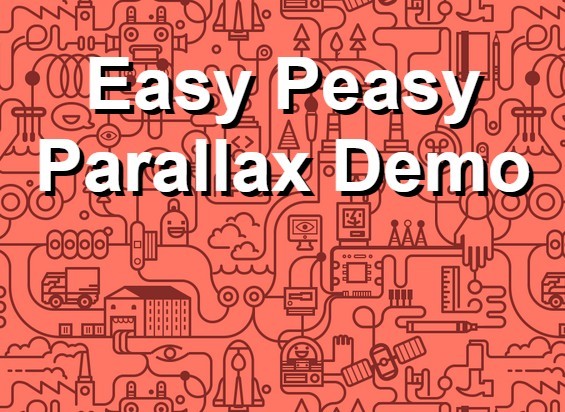 Easy Peasy Parallax Effect with jQuery and CSS