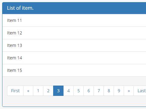 Easy Table & List Pagination Plugin With jQuery - Paginathing