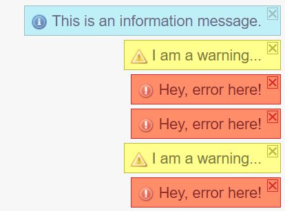 Easy Toast-style Notification Plugin For jQuery - Floating Messages