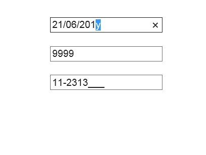 Easy JavaScript/jQuery Input Mask Plugin - inputmask
