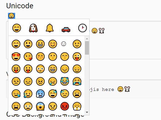 Easy Emoji Picker For Textarea - jQuery emojiarea.js