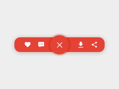 Expanding Floating Action Button With jQuery And CSS3