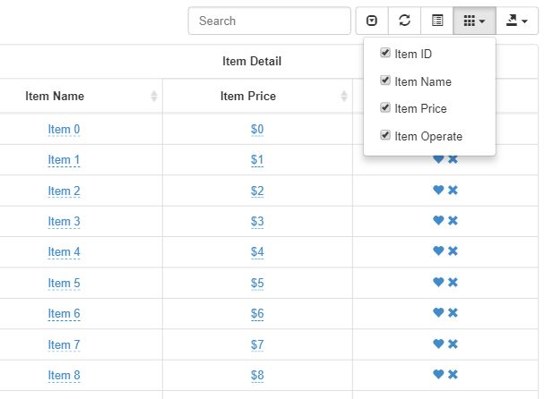 Feature-rich Data Table Plugin For Bootstrap 5/4/3/2